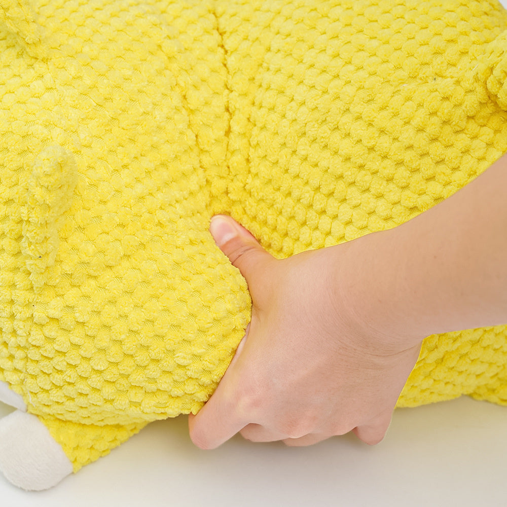 Calming Plush Dog Toy Squeaky Chew Pillow for Puppies