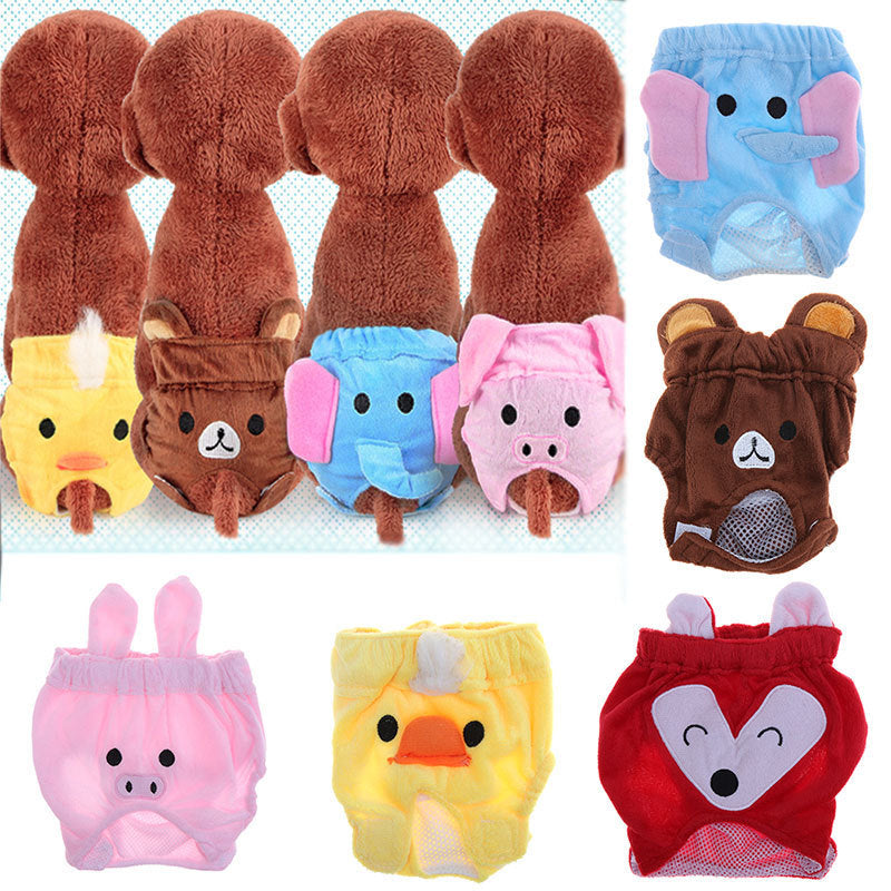 Reusable Cotton Dog Diaper Belly Band Washable Comfortable Pet Underwear