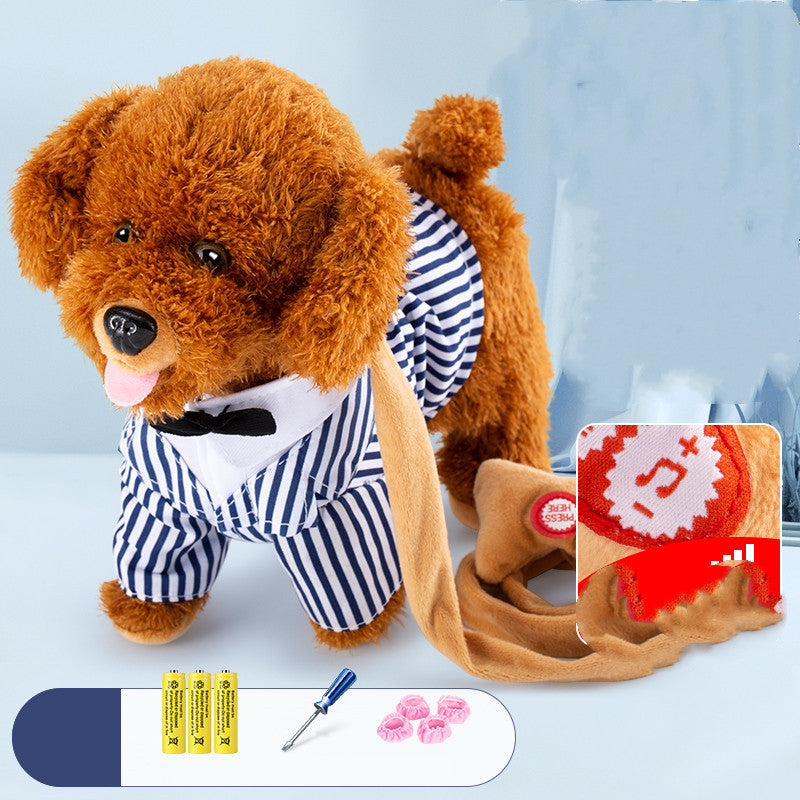 Electric Plush Dog Toy Walk Bark Sing Smart Interactive Puppy