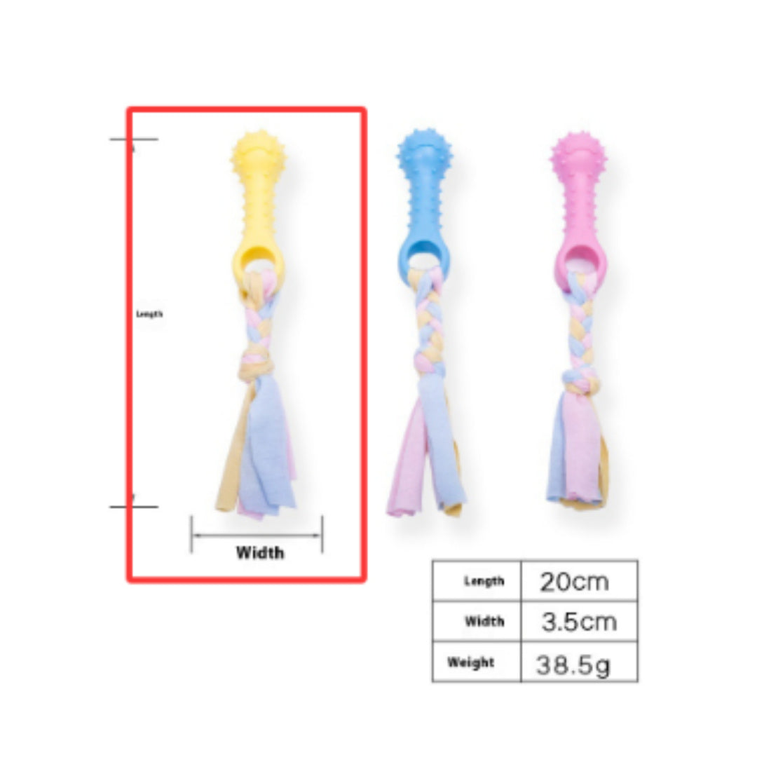 Eco-Friendly Bite-Resistant Dog Toy Durable Interactive Chew Play Toy