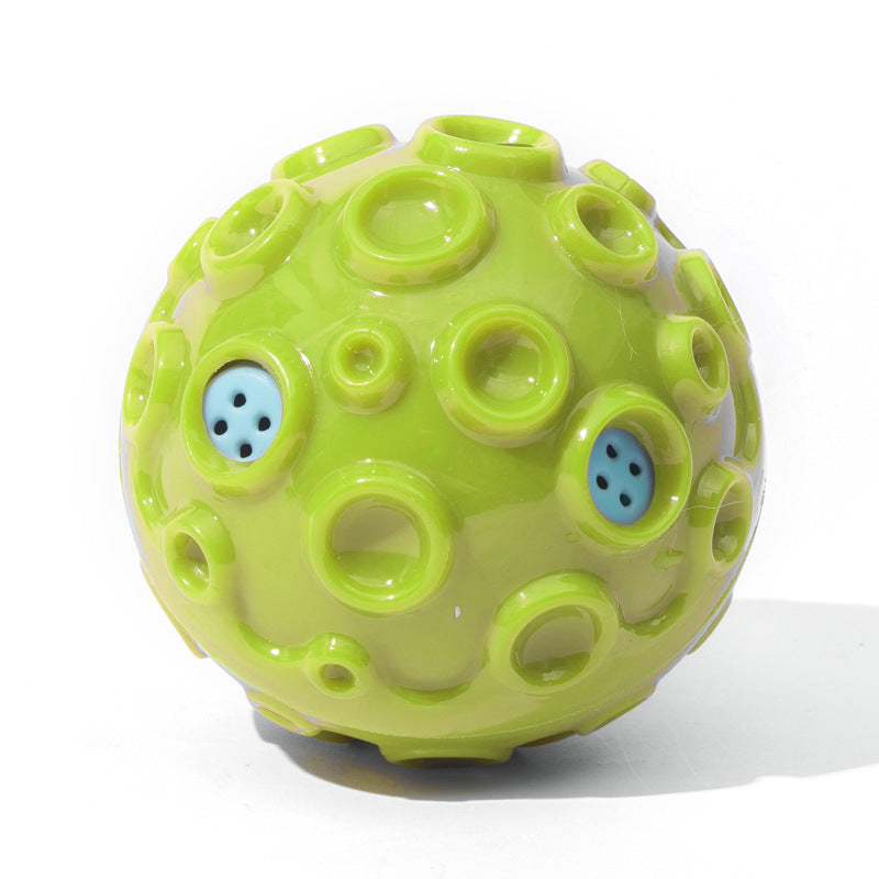 Durable Squeaky Dog Ball Toy Chew Interactive Anxiety Relief Toy