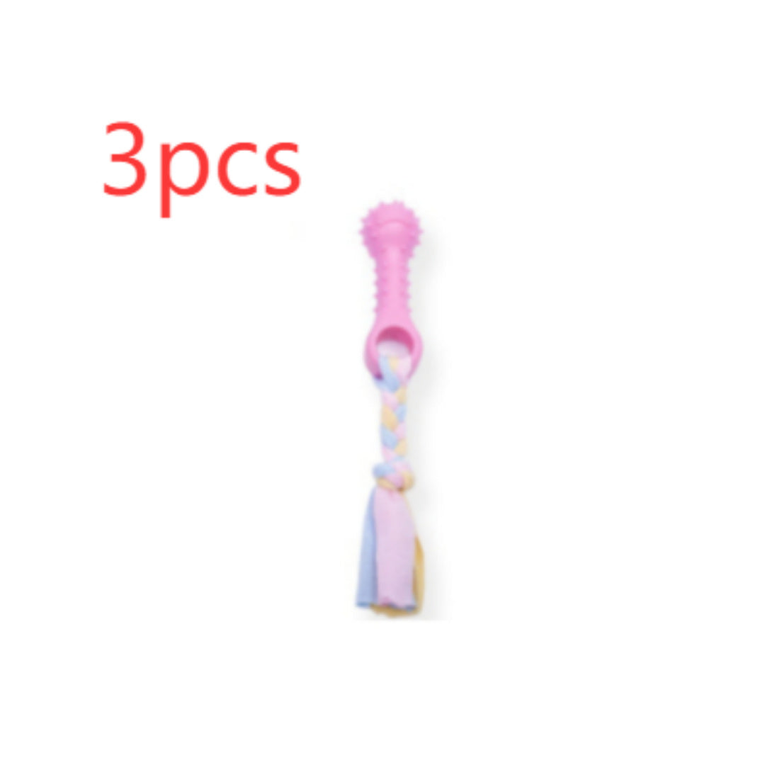 Eco-Friendly Bite-Resistant Dog Toy Durable Interactive Chew Play Toy