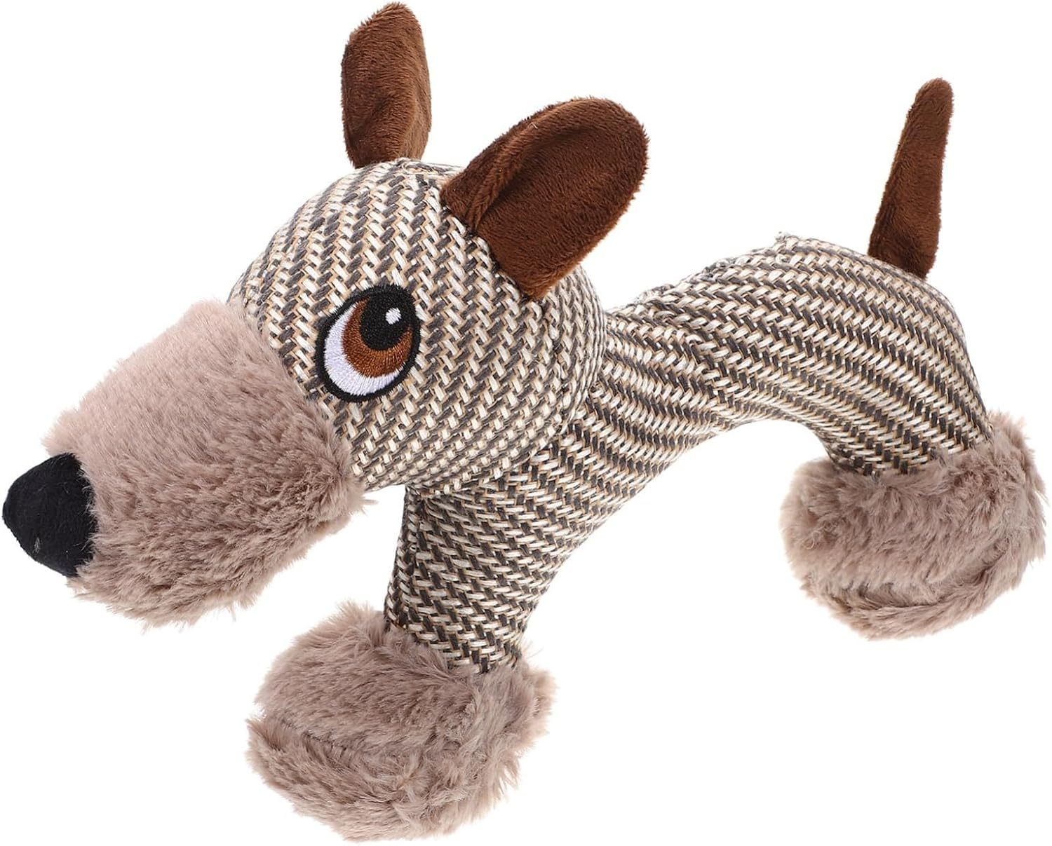 Large Dog Squeaky Plush Toy Interactive Chew Stuffed Animal Toy