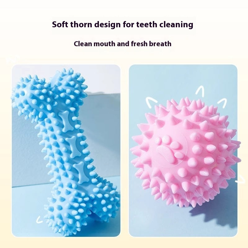 Eco-Friendly Bite-Resistant Dog Toy Durable Interactive Chew Play Toy