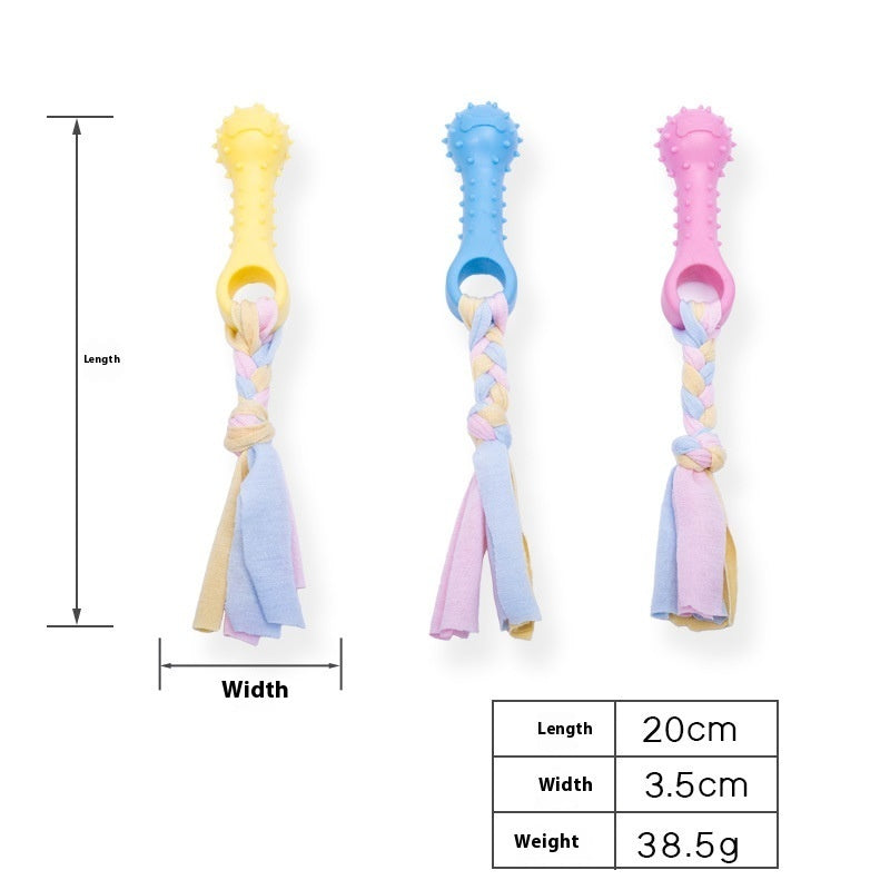 Eco-Friendly Bite-Resistant Dog Toy Durable Interactive Chew Play Toy