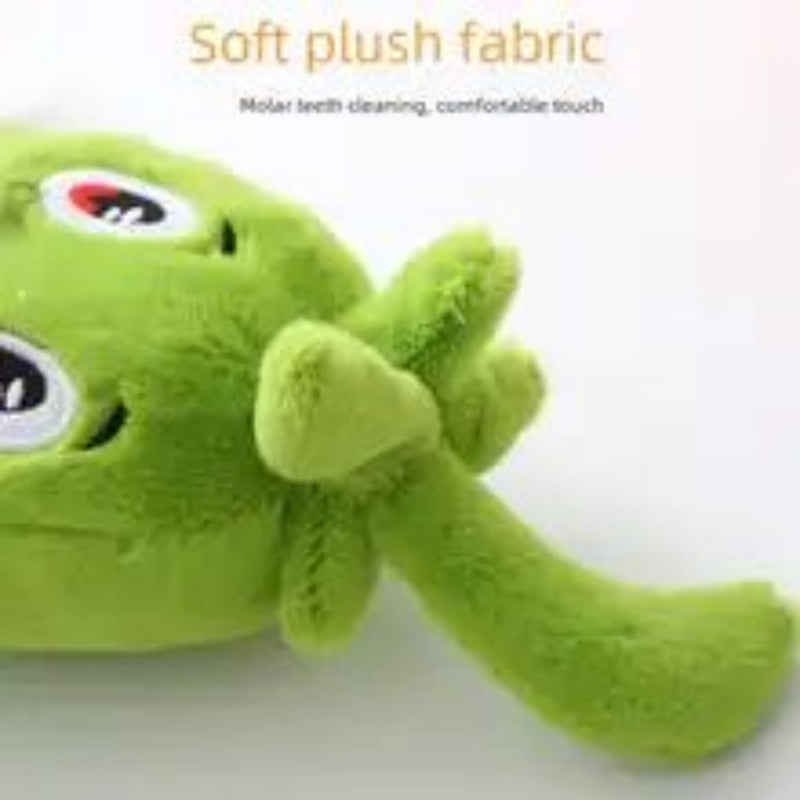 Plush Soft Dog Toy Vegetable Squeaky Chew Medium Large Pet